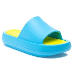 SQUISH Turquoise/Yellow EVA by J Slides size 6
NWOB